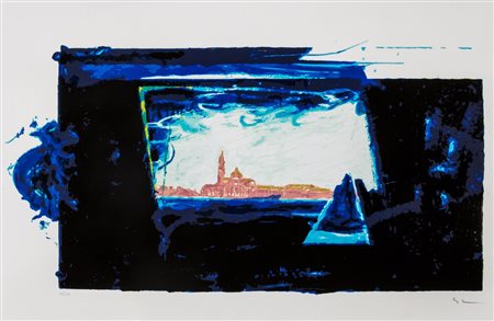 Mario Schifano (Homs 1934-Roma 1998)  - Venice