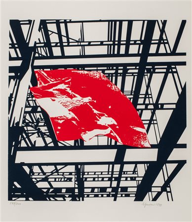 Giangiacomo Spadari (San Marino 1938-Parigi 1997)  - Structures, 1972