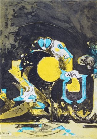 Graham Sutherland (Londra  1903-1980)  - Composition, 1977