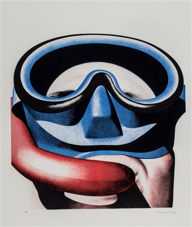 Angelo Titonel (Cornuda 1938-Imola 2018)  - Blue sub, 1973