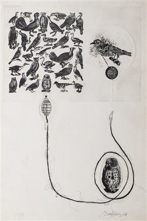 Valeriano Trubbiani (Macerata 1937)  - Tre incisioni