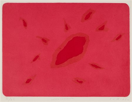 Giulio Turcato (Mantova 1912-Roma 1995)  - Fucsia