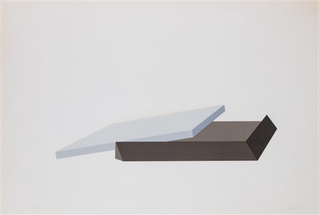 Giuseppe Uncini (Fabriano 1929-Trevi 2008)  - Geometrical figure, 1977