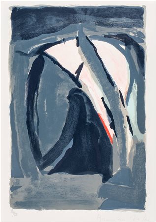 Bram Van Velde (Paesi Bassi 1895-Francia 1981)  - Composition