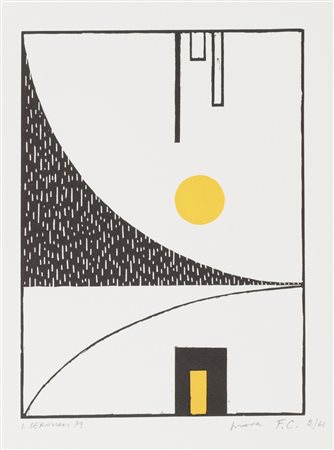 Luigi Veronesi (Milano 1908-1998)  - Composition, 1979