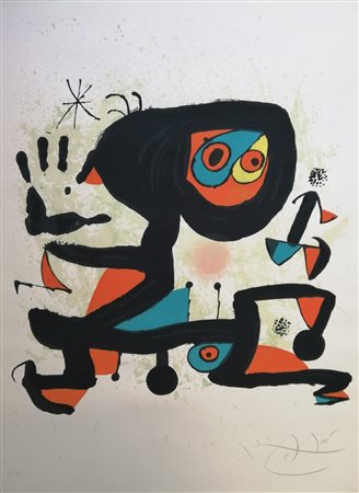 Joan Mirò “Affiches pour l’Unesco” 1974