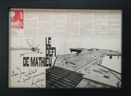 Georges Mathieu “Le Defi de Mathieu”