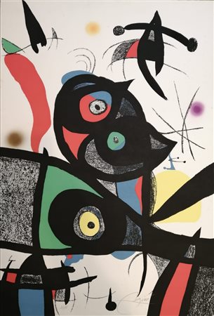 Joan Mirò “Oda a Joan Mirò” 1973