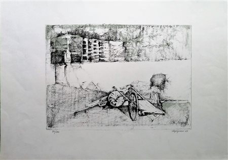 Renzo Vespignani “Senza titolo” 1965