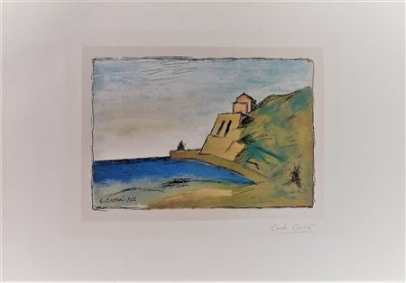 Carlo Carrà “Senza titolo” 1962