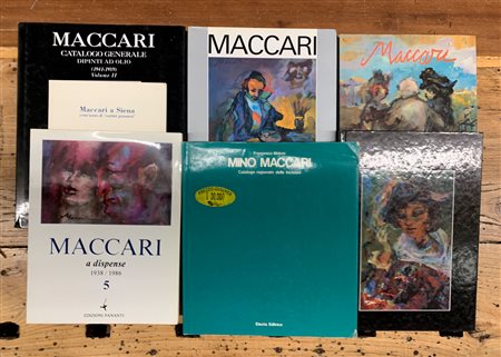 MINO MACCARI - Lotto unico composto da 7 cataloghi