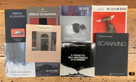EMILIO SCANAVINO - Lotto unico composto da 10 cataloghi