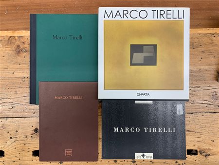MARCO TIRELLI - Lotto unico di 4 cataloghi