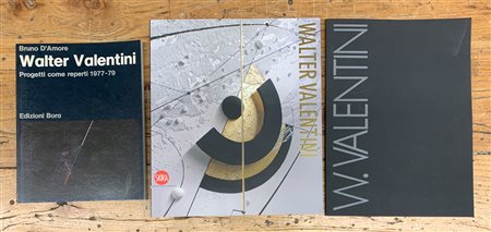 WALTER VALENTINI - Lotto unico di 3 cataloghi