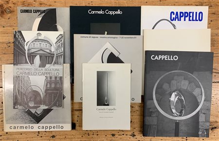 CARMELO CAPPELLO - Lotto unico di 9 cataloghi