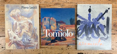 EUGENIO TOMIOLO E PIERO LEDDI - Lotto unico di 3 cataloghi