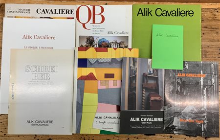 ALIK CAVALIERE - Lotto unico di 9 cataloghi