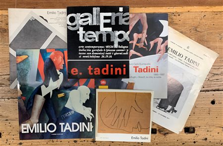 EMILIO TADINI - Lotto unico di 6 cataloghi
