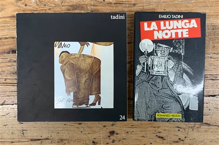 EMILIO TADINI - Lotto unico di 2 cataloghi con dedica