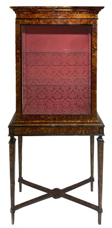 Vetrina in tartaruga di mare. Inizi XX secolo. Palermo (Sicilia) . Vetrina a...