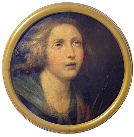 Pittore italiano del XVII secolo, alla maniera di Domenichino. Volto...