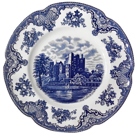 Johnson Bros England, Old Britain Castles. Piatto. Cm 25