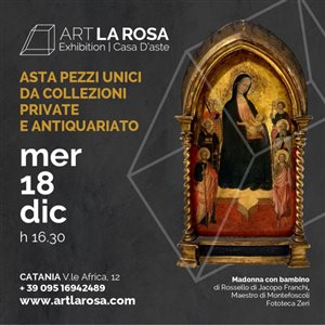 ASTA 9 - PEZZI UNICI E ANTIQUARIATO
