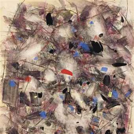 Tancredi (1927-1964) Senza titolo tempera su carta cm 76,7x104,8 Eseguito nel...