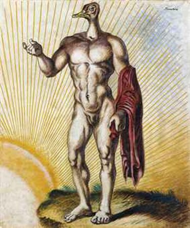 Alberto Savinio (1891-1952) Apollon firmato Savinio (in alto a destra);...