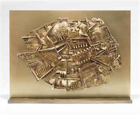 Arnaldo Pomodoro (N. 1926) Rilievo firmato, datato e numerato Arnaldo...