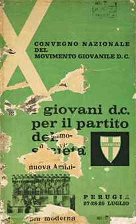 Mimmo Rotella (1918-2006) Libertas firmato Rotella (in basso a sinistra);...