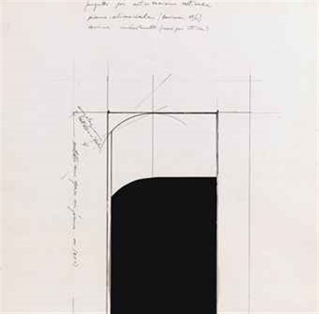 Francesco Lo Savio (1935-1963) Progetto per articolazione verticale piano -...