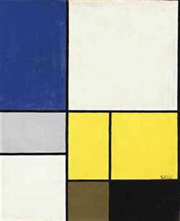 Atanasio Soldati (1896-1953) Composizione firmato Soldati (in basso a destra)...