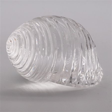 CRISTALLO DI ROCCA INCISO dim. cm 7x12,5x7,8, g 766