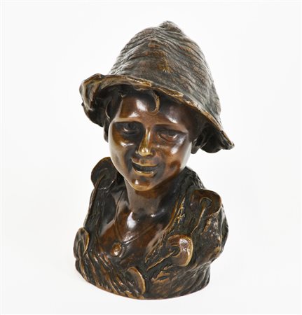 Anonimo IL BIRICHINO bronzo, fusione a cera persa, alt. cm 13,5 Prima metà...