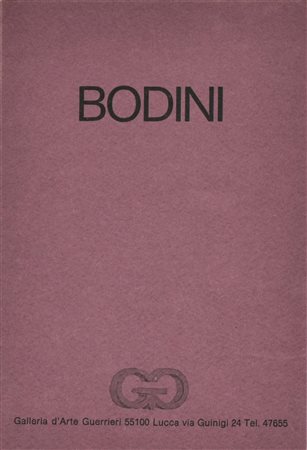 Floriano Bodini LIBRO CON OPERA GRAFICA DI FLORIANO BODINI incisione su...