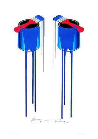 GIUSEPPE FORTUNATO, Paint cans, 2019