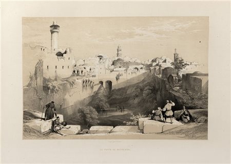 ROBERTS, David (1796-1864) - La Terre Sainte. Vues & monuments avec une descrip
