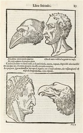 DELLA PORTA, Giovan Battista (1535-1615) - Della fisionomia dell'huomo. Venezia