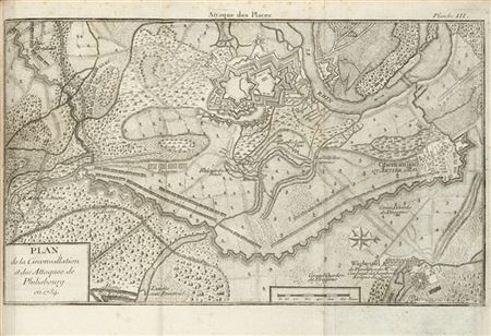 LE BLOND, Guillaume (1704-1781) - Elemens de la guerre des sieges, a l'usage de