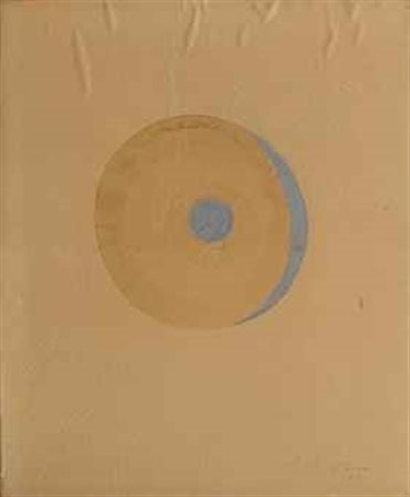 Lucio Fontana (1899-1968) Ambiente spaziale firmato e datato l. fontana 49...