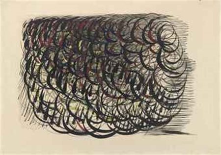 Tancredi (1927-1964) Senza titolo firmato Tancredi (in basso a destra e in...