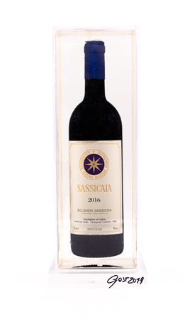 GIORGIO GOST (1962) - Vino Sassicaia Bolgheri 2016, 2019