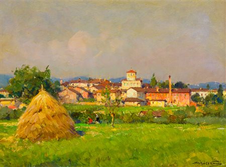 ACHILLE BELTRAME (1871-1945) - Senza Titolo