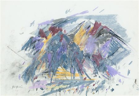 ATTILIO FORGIOLI (1933) - Senza Titolo (Montagna)