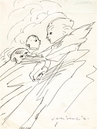 REMO BRINDISI (1918-1996) - Senza Titolo