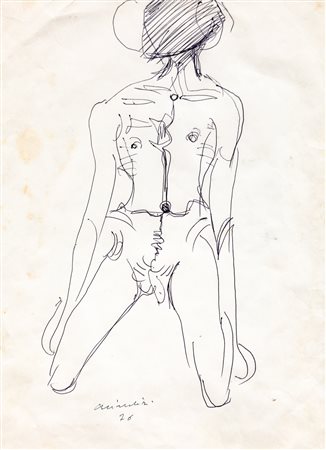 REMO BRINDISI (1918-1996) - Senza Titolo, 1976