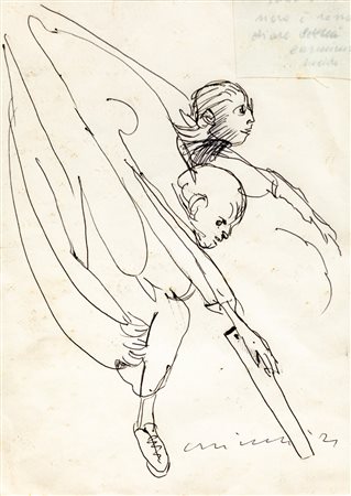 REMO BRINDISI (1918-1996) - Senza Titolo