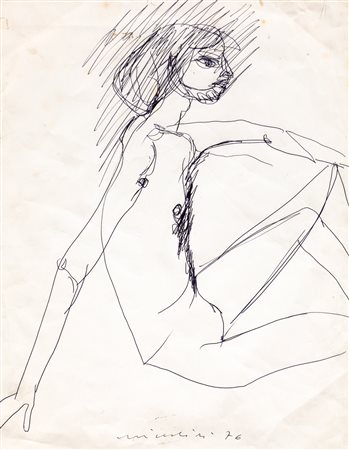 REMO BRINDISI (1918-1996) - Senza Titolo, 1976