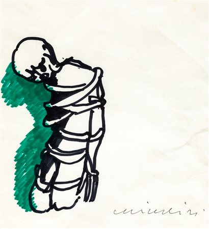 REMO BRINDISI (1918-1996) - Senza Titolo
